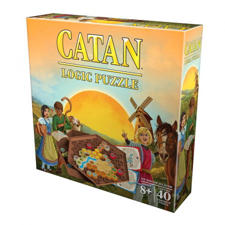 Jocuri pentru copii - Catan: Logic Puzzle - RO