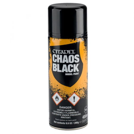 Spray - Citadel - Spray: Chaos Black Spray (400ml)