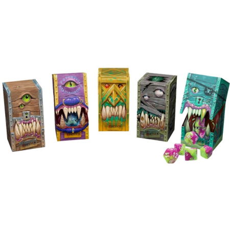 Zaruri - Chessex Hidden Wonders Polyhedral Dice Set (7 dice)