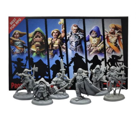 RPG - D20 Heroes Miniatures Set - Protectors Of The Faith