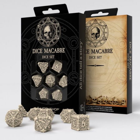 Zaruri - Dice Macabre Dice Set (7 Dice)