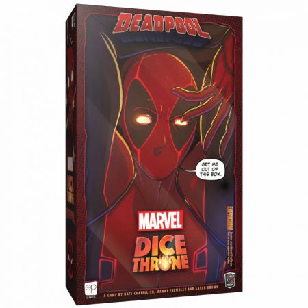 Board Games - Dice Throne Marvel: Deadpool Deluxe Expansion (Extensie) - EN