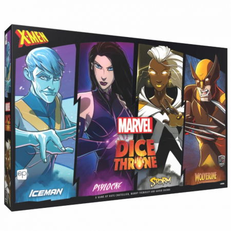 Jocuri de strategie - Dice Throne Marvel X-Men: Box 1 - Wolverine vs Storm vs Psylocke vs Iceman - EN