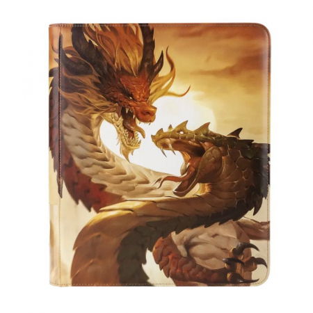 Albume & pagini - Dragon Shield Card Codex 360 Zipster Regular - Wood Snake 2025