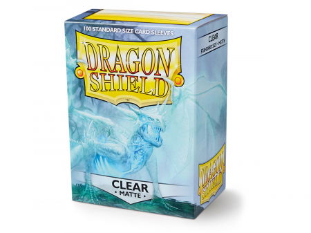 Accesorii - Standard Sleeves: Matte Clear 63x88mm (100 buc) - Dragon Shield