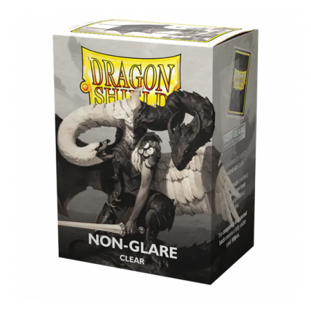 Sleeves - Dragon Shield Standard Sleeves - Matte Non-Glare Clear V2 63x88mm (100 buc)