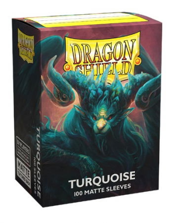 Accesorii - Dragon Shield Standard Sleeves - Matte Turquoise 'Atebeck' 63x88mm (100 buc)