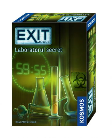 Jocuri de crimă și mister - EXIT - Laboratorul Secret - RO