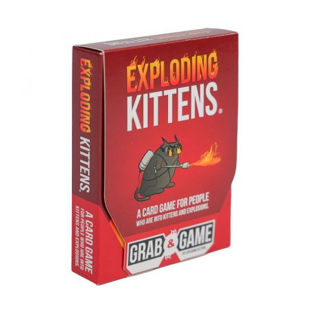 Jocuri de familie - Exploding Kittens: Grab & Game - EN