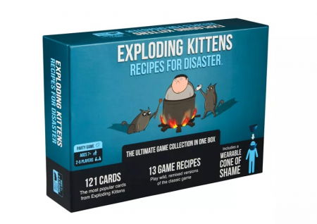 Jocuri de petrecere - Exploding Kittens Recipes For Disaster - EN