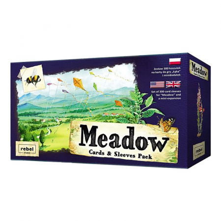 Board Games - Meadow – Cards & Sleeves Pack (Extensie) - EN/PL