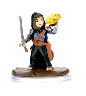 Miniaturi RPG - Female Halfling Cleric - Pathfinder Painted Premium