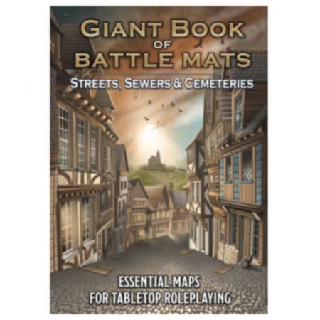 RPG - Giant Book of Battle Mats - Streets, Sewers & Cemeteries - EN