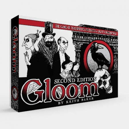 Jocuri de crimă și mister - Gloom! Card Game 2nd Edition - EN