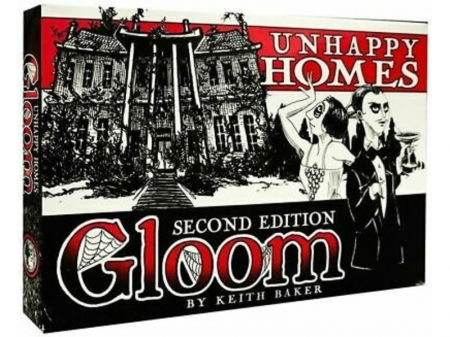 Board Games - Gloom Unhappy Homes 2nd  Edition (Extensie) - EN