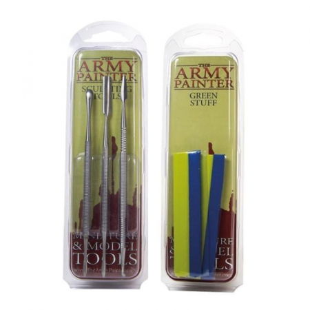 Promoții active - Green Stuff + Sculpting Tools - Promo Pack