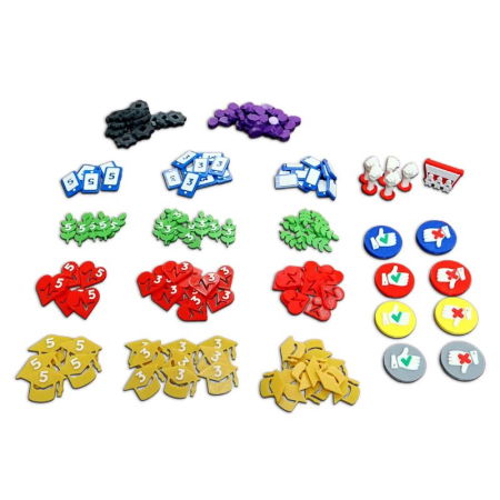 Board Games - Hegemony - 3D Printed Upgraded Components (Extensie)