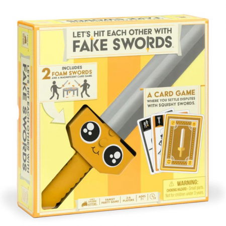 Jocuri de petrecere - Let's Hit Each Other With Fake Swords (Small Box) - EN