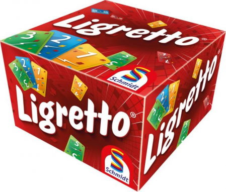 Jocuri travel-size - Ligretto Rosu - RO