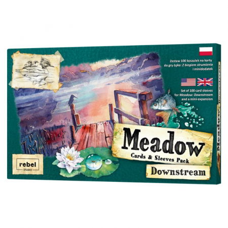 Board Games - Meadow: Downstream Sleeves Pack (Extensie) - EN
