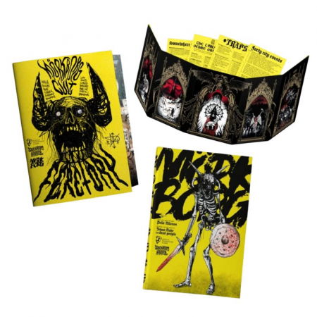 Pachete promoționale - MÖRK BORG RPG – Promo Pack (Core Rulebook + Feretory + GM Screen) – EN