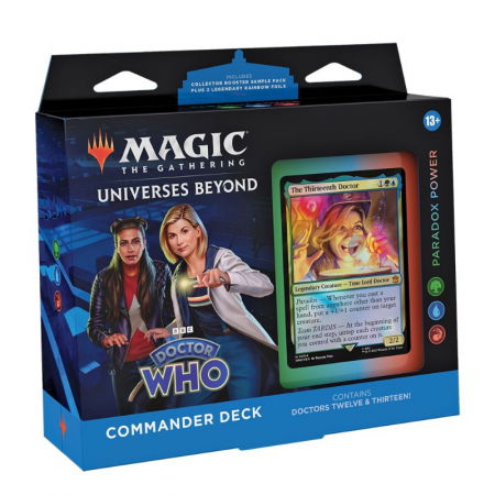 Magic: The Gathering - MTG Universes Beyond - Doctor Who Commander Deck Paradox Power - EN