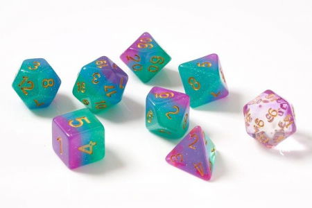 Precomenzi - Northern Lights Polyhedral Dice Set