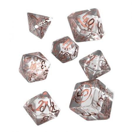 Zaruri - Q-Workshop Dogs Dice Set - Bubbles (7 dice)
