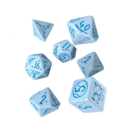 Zaruri - Q-Workshop Dogs Dice Set - Max (7 dice)