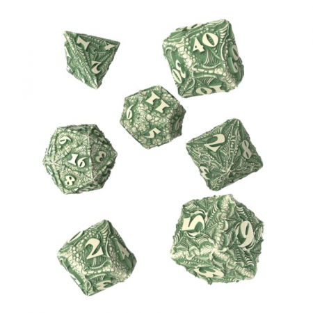 Zaruri - Q-Workshop Dracopolis Dice Set - The Andean Longneck (7 dice)