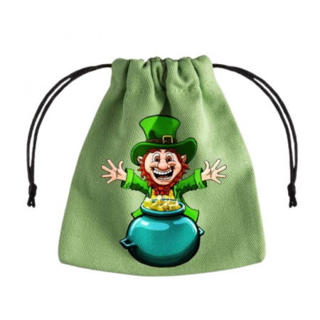 Zaruri - Q-Workshop Lucky Green Dice Bag: Pot of Gold