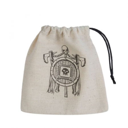 Zaruri - Q-Workshop Orc Beige & Black Basic Dice Bag