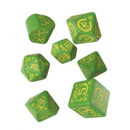 Zaruri - Q-Workshop St. Patrick Dice Set - The Lucky Charm (7 dice)
