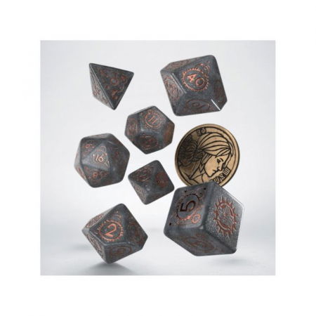 Zaruri - Q-Workshop The Witcher Dice Set Ciri - Elder Blood (7 dice)