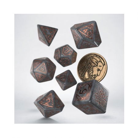 Zaruri - Q-Workshop The Witcher Dice Set Geralt - Price of Neutrality (7 dice)