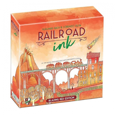 Jocuri de familie - Railroad Ink: Blazing Red Edition - EN