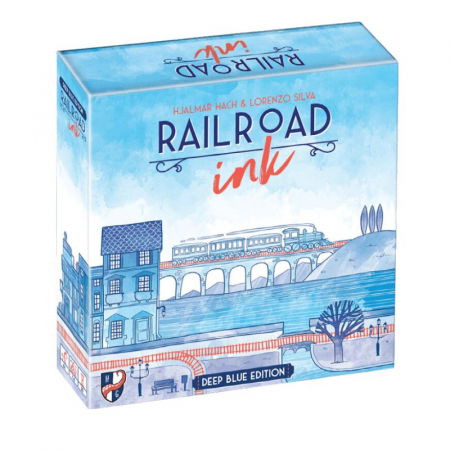 Jocuri de strategie - Railroad Ink: Deep Blue Edition - EN