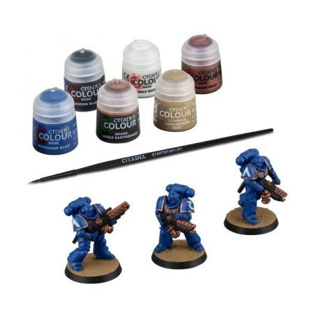 Warhammer 40K - Space Marines: Infernus Marines + Paints Set - GW
