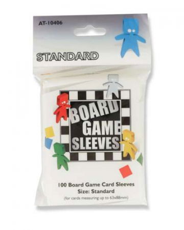 Accesorii - Standard Sleeves: Clear 63x88mm (100 buc) - Arcane Tinmen