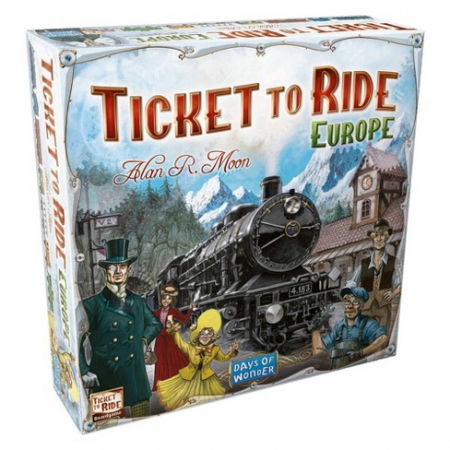 Board Games - Ticket to Ride - Europe - EN