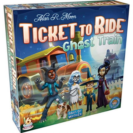 Board Games - Ticket to Ride - Ghost Train - EN