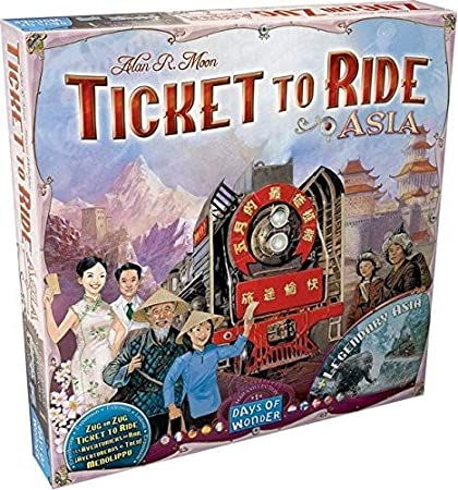 Jocuri de familie - Ticket to Ride - Map Collection 1: Asia (Extensie) - EN