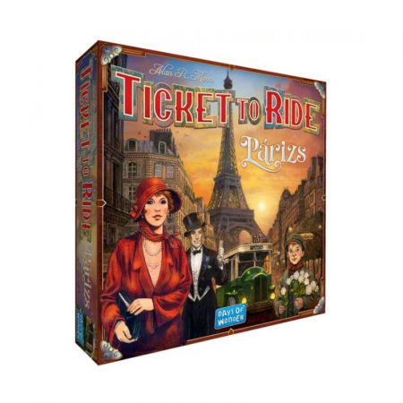 Jocuri de familie - Ticket to Ride Paris - EN