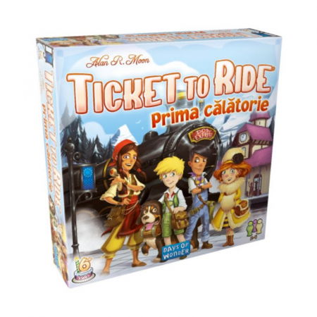 Jocuri de familie - Ticket To Ride: Prima Calatorie - RO