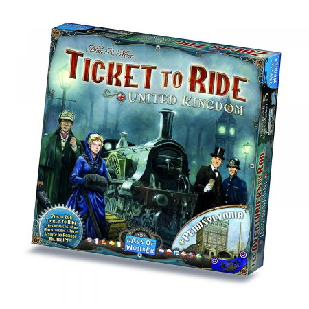 Board Games - Ticket To Ride - United Kingdom (Extensie) - EN