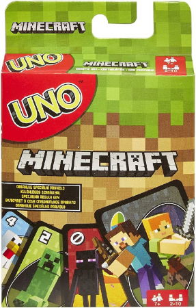 Jocuri travel-size - UNO Minecraft (Licensed) - EN