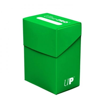 Depozitare cărți - Ultra PRO Deck Box Solid - Lime Green 80+