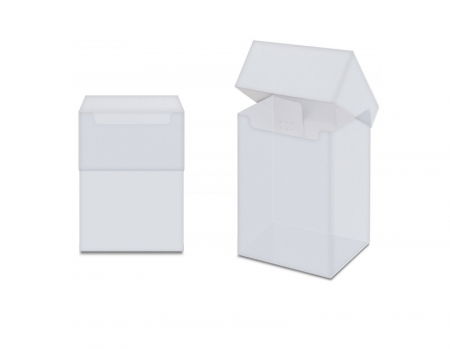 Accesorii - Ultra Pro Deck Box Solid - Clear 80+