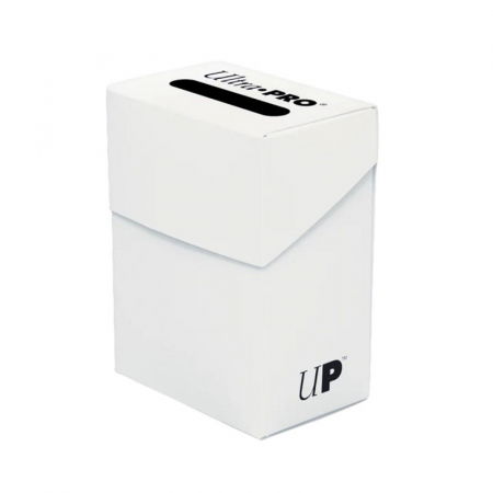 Accesorii - Ultra PRO Deck Box Solid - White 80+