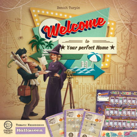 Board Games - Welcome To...: Halloween Thematic Neighborhood (Extensie) - EN